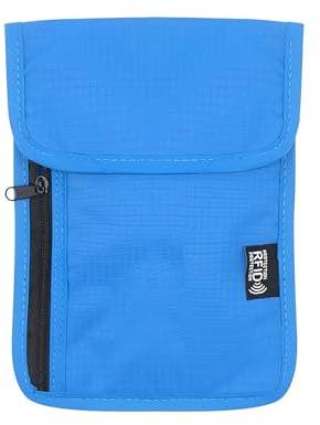 DOETYD Neck Pouches Neck Wallet for Women and Men, Secure Neck Wallet | Secure Neck Wallet and Passport Holder RFID Blocking, Chest Bag for Travel Waterproof Hidden Anti-theft