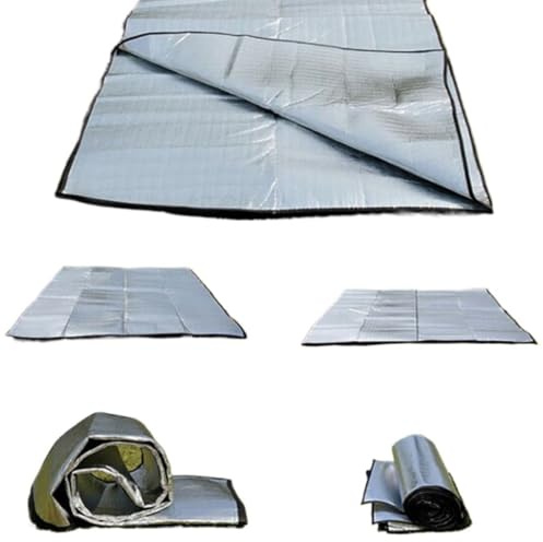 Campingmatte, Schaumstofffolie, Decke, Aluminium-Isolierung, Schaumstofffolie, Isomatte, Thermo-Outdoor-Zelt, Fußabdruck, reflektiert Wärme