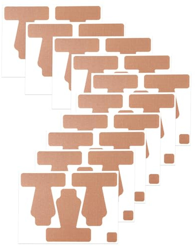 lasuroa 30pcs Bandes de Maintien pour le Pouce, Bandes Adhésives de Protection Pouce Extensibles pour Sport les Travaux Ménagers et Soutien des Articulations (Couleur Chair)