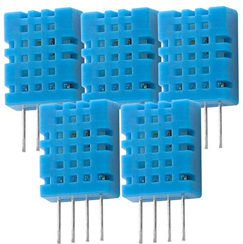 AZDelivery 5 x DHT11 Temperatursensor und Luftfeuchtigkeitssensor kompatibel mit Arduino und Raspberry Pi inklusive E-Book!