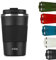 Artlive Coffee Cup, Reusable, Insulated & Double Wall Travel Mug - Travel Cup Thermal Stainless Steel Eco-Friendly with Screw Lid - Hot & Cold Coffee Mug (BlackGrip, 380 ml)