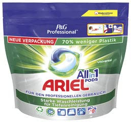 Ariel Professional All-in-1 Pods Vollwaschmittel Regulaer 81 Wäschen (3 x 27) - Waschladungen, Strahlend Rein, Umweltschonendes Waschen
