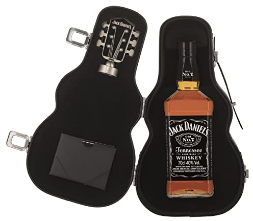 Jack Daniel's Guitar 70cl – Special pack dell'iconico Old No. 7 Tennessee Whiskey. 40% vol.