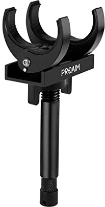 Proaim Morsetto per tubo con perno da 5/8 per apparecchi di illuminazione tubolari. Morsetti per tubo da 38 mm. (P-TBCL-01)