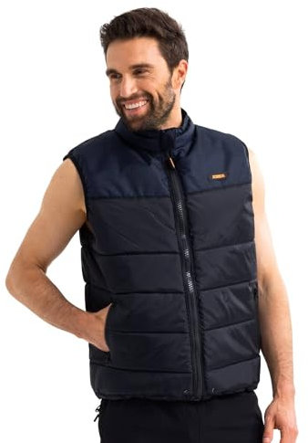 50N Jobe Herren Bodywarmer Weste Nachtblau