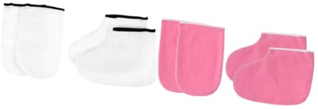 HONMEET 2ensembles Mitaines De Bain Paraffine Couvre La Cire Soins Pour Mains Housses De Spa Pour Kit De Protection Pour Usage Professionnel Ou Domestique