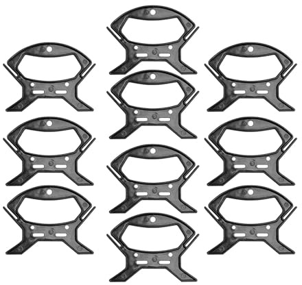Hemobllo Cord Storage Reel 10 Pack Wire Storage Winder for Cable Management Extension Cord and Hose Organization Ergonomic Wind up Organizer for Home Workshop Office