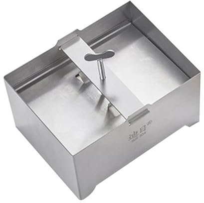 Paneer Squeezer - Molde de prensa Paneer de acero inoxidable | Máquina eficiente para eliminar el agua, molde resistente para preparar paneer firme o extra firme en casa, 16 x 12 x 9 cm