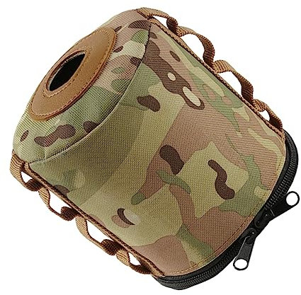 Happyyami Outdoor Camping Gaskartuschentasche Groß Stoßfeste Gasflaschenschutzhülle Aus Robustem Material Zusammenklappbare Aufbewahrungstasche Für Wanderer Und Camper