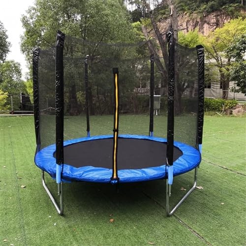 AMENGJ Trampolin Netz 1,83 m/6 Fuß 6 Stangen 2,44 m/8 Fuß 6 Stangen Trampolin-Ersatznetz Austausch Sicherheitsgehäuse Surround Outdoor-Gartentrampolin(6ft 6 Poles)