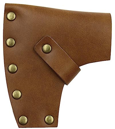 Hatchet Sheath Practical Axe Holster for Case Axe Sheath Cover Retro Leather Hatchet Protective Cover for Hiking-Camping