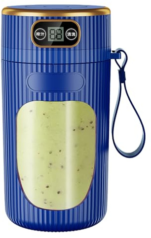 Mixeur Portatif,Extracteur de Jus Nomade | Mixeur Compact Portable Avec Bouteille Shaker Pour Shakes Protéinés Post-Entraînement, Préparation De Repas, Utilisation Au Gym, À La Plage, En