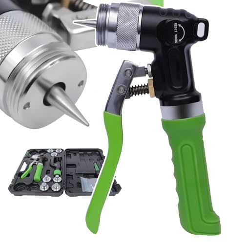 Expansor De Tubos Hidráulico (1/8 A 1), Con 7 Cabezales, Abocardador, Cortador De Tubos Y Desbarbador, Para Tubos De Cobre Y Aluminio.,ST-300A