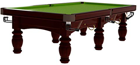 Billiard-Royal Mesa de Billar Yalis de 9 pies, de Madera, con Cinta K-55, Color Verde Amarilla