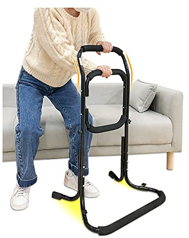 Bettgitter für ältere Menschen, Sitzerhöhung, Stuhlhebegeräte, Haltegriff für Bett, Behinderte, Mobilität, Ständer, Unterstützung für Hebestuhl, Couch, Sofa, Behinderte, Seniorenstütze, Griffe,