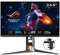 ASUS ROG Swift PG259QNR | 24.5 Zoll Full HD Gaming Monitor | 360 Hz, 1ms GtG, G-Sync kompatibel, Reflex Analyzer, HDR 10 | Fast-IPS Panel, 16:9, 1920x1080, DisplayPort, HDMI, USB-Hub, ergonomisch