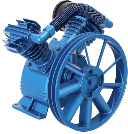 Kompressor Aggregat 4 KW 175PSI Luftkompressor-Pumpenkopf 2 Zylinder V-Typ 8~11CFM Kompressor Kompressoraggregat Druckluftkompressor