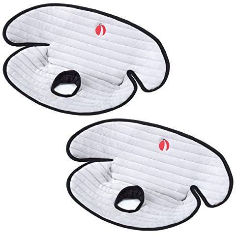 Baby Piddle Pad Autositzeinlage, Töpfchentraining, Autositzschutz mit wasserdichtem Futter für Kindersicherheit, Autositz, Kinderwagen und Esszimmerstühle, maschinenwaschbar und trocken, Grau
