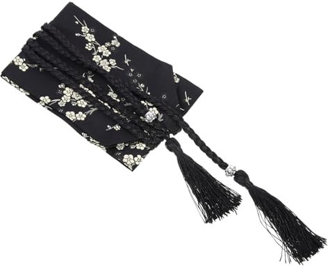 Holibanna Vintage Breiter Taillengürtel Mit Fliege Aus Atmungsaktivem Stoff Wickelgürtel Für Damen Taillenband Für Kleider Röcke Und Mäntel
