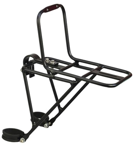 Front Fahrradträger, Fahrradträger Vorne Fahrrad, Fahrrad Gepäckträger Mountainbike, Ausrüstung Regal Fahrradträger vorne für Gepäckträgertasche Fahrradkorb Zelt Schlafsack Tragen