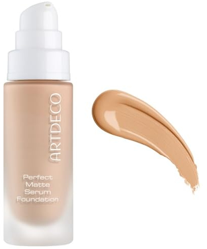 ARTDECO Perfect Matte Serum Foundation - Langanhaltende, pflegende Foundation mit seidig mattem Finish - 1 x 20 ml