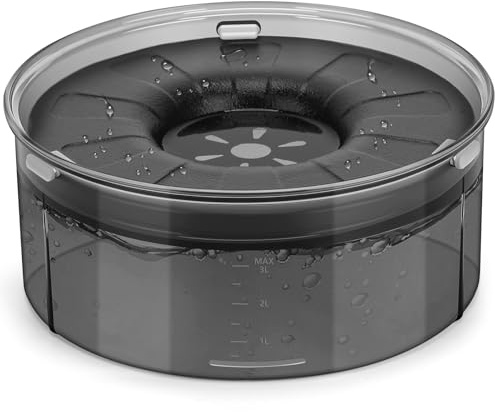 PETTOM Wassernapf Hund ohne Sabbern 3L