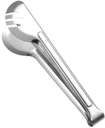 Yianyal Pinzas De Metal Para Hornear,Pinzas De Acero Inoxidable Para Hornear,Alicates De Hornear Pinzas De Barbacoa Anti-Quemadura | Alicates de cocción antideslizantes, abrazadera de servicio