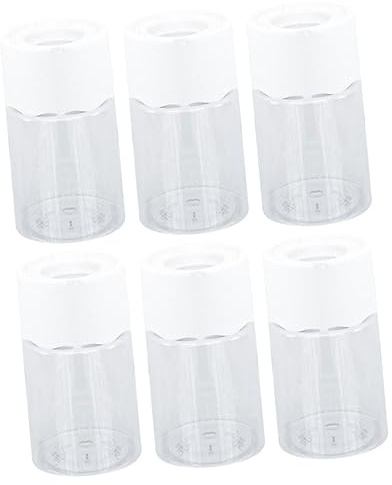 Toddmomy 6stücke Teiliges Hydroponische Pflanzgefäße Aus Klarem Kunststoff Dekorative Tischdeko Für Büros Wohnräume Und Balkone Einfaches Pflanzenwachstum Und Wasserstandskontrolle