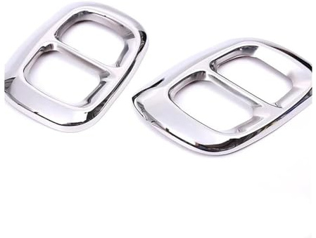 Silenciador Coche Para Mercedes Para B&enz GLA 200 220 260 X156 2015-2018 Embellecedores Punta Silenciador Tubo Escape Acero Inoxidable