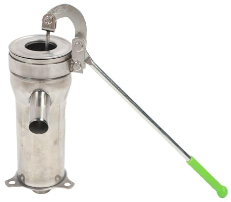 Fafeicy Pompe de Puits Manuelle, Pompe à Main d'aspiration d'eau de Puits Profonde en Acier Inoxydable, Profondeur 'aspiration de 8 M, Idéale pour une Utilisation dans le Jardin et la Cour