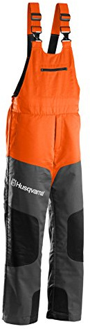 Husqvarna Schnittschutzlatzhose Classic Gr. 50 mit Schnittschutz Klasse 1 für Brennholz und Gartenarbeiten