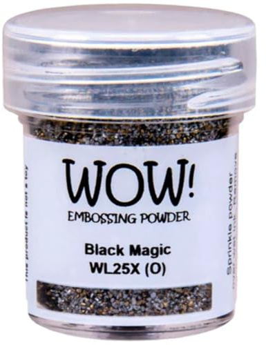 WOW! Embossing Powder 15ml-Black Magic -WOW-WL25X