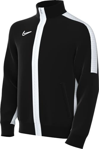 Nike Knit Soccer Track Jacket Y Nk Df Acd23 Trk Jkt K, Black/White/White, DR1695-010, M