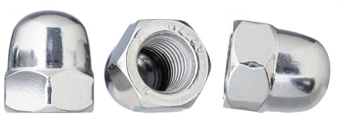 YoiYee 4-Pack M12 Dome Cap Nuts, 304 Stainless Steel Hardware