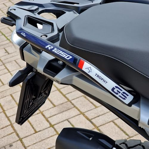 Resin Bike Motorcycle 3D Stickers Compatible with BMW R 1250 GS Trophy 2021-2024. Passenger Handles Protections from Bumps and Scratches. Resin Stickers - Gadget Moto