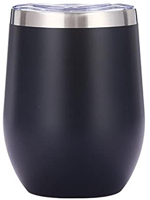 LAVAMI Geschenk for Bierbecher, personalisierter Bierkrug mit Gravur, 360 ml isolierter Weinbecher aus Edelstahl, Weingläser, doppelwandiges Trinkbecher-Set ohne Stiel mit Deckel, Vakuum