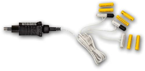 Star Trading 062-03-1 Strombetrieb für Batterieartikel ersetzt 3x 3 AAA Batterien, 1,8m Zuleitung, 4,5 V Transformer (3x 1,5 V), nicht für wiederaufladbare Produkte geeignet