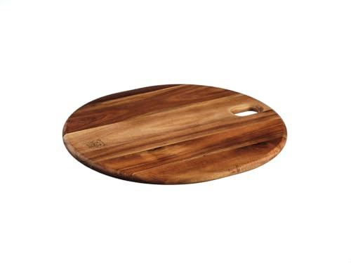 Planche à découper en bois d'acacia ELIN - Ø31cm
