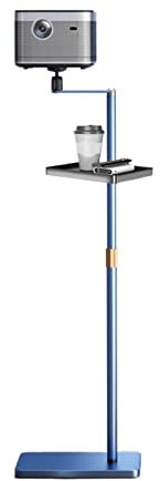 Projector Mount Floor Shelf Projector Bracket Bedside Hidden Against The Wall Mounted Household Shelf Projector for Sofa Hole Free Placement Stand Adjustable Office Projector Stand ( Color : B )