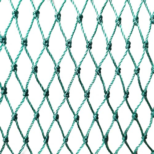PanHuiWen HüHnernetz Vogelschutznetz Habicht GemüSeschutznetz GrüN Rasengitter 1.5 x1.5cm große Bäume Beeten und Sträucher vor Vogelfraß,10x15m