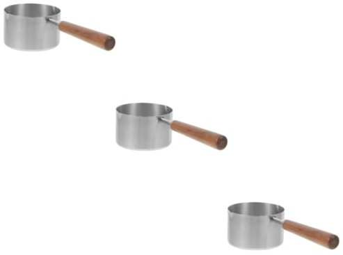 Milisten 3pièces Cuillère à Nourriture Pour Animaux Avec Poignée Ergonomique Doseur Pratique Pour Et Chiens Modèle Pour Maison Et Magasin Animaux