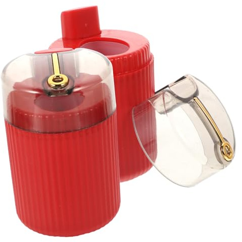 PRETYZOOM 2piezas Dispensador Automático Palillos De Dientes Palillero De Mesa Diseño