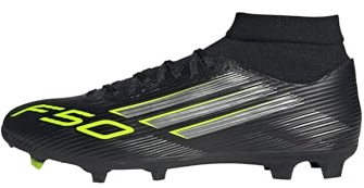 adidas Unisex Bota de fútbol F50 League Mid césped Natural seco/multisuperficie