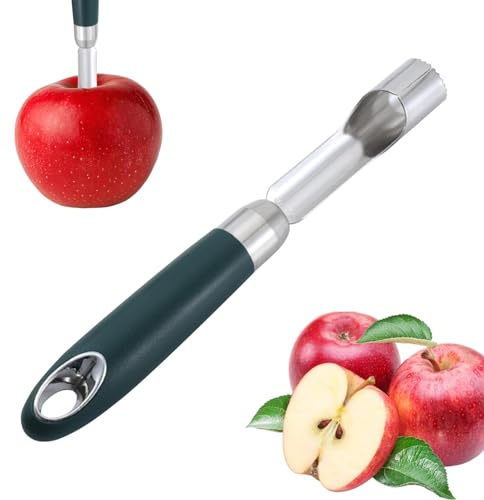 Outil Corer de fruits, outil Corer de cuisine - Gadget de noyau de fruits en acier inoxydable - Outil multifonction pour dénoyauter les tomates, appareil pratique pour noyau de fruits pour