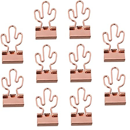 GETAJGHSD 10stücke Büro-business-binderclips Tragbare Binderclips Für Schule Clips Bürobedarf Zum Ordnen Von Dokumenten Und Papieren