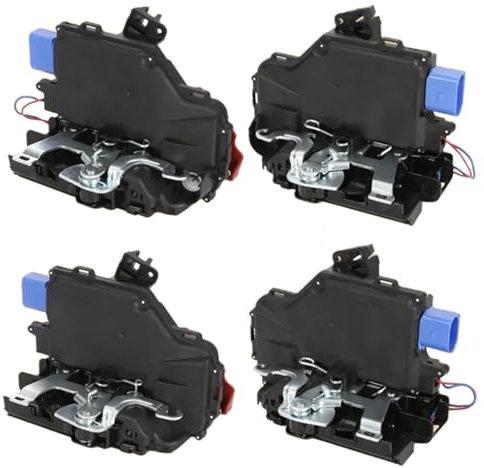 Kompatibel mit Türschlossbetätigern 4 Teile/satz Auto Türschloss Block Antrieb/Fit for VW Golf MK5 Touareg Skoda Sitz Altea 3D1837015A 3D1837015 7L0839015A 7L0839016 Teile