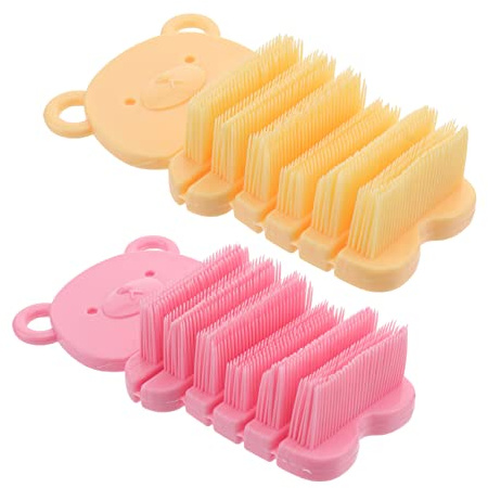 Happyyami Cepillo Para Uñas y Manos Portátil Acabado Liso, Flexible y Cómodo, Para Limpieza En Cocina, Baño y Oficina