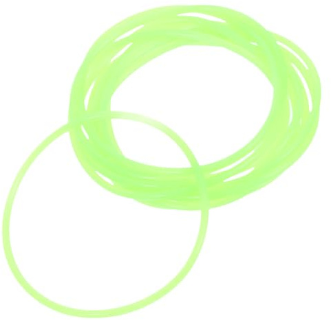 CLISPEED 10 piezas Pulseras de Silicona Luminiscentes para Fluorescentes y Elásticas Bandas Brillantes para Fiestas y Eventos Accesorio Divertido y Color Verde Nocturno
