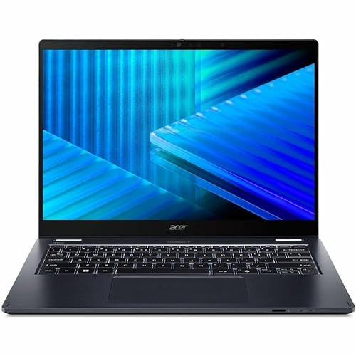 Acer TravelMate P4 Spin 14 P414RN-55 TMP414RN-55-52RS Portátil convertible 2 en 1 con pantalla táctil de 14 pulgadas - WUXGA - 60 Hz - Intel Core Ultra 5 225U - 16 GB - SSD de 512 GB - Teclado inglés
