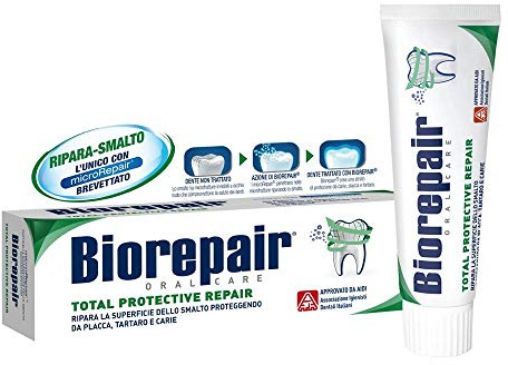 Biorepair Total Protective Réparation Zahnpasta, 75 ml, 12 Stück